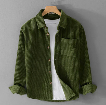 Solan™ | Camicia in velluto a coste