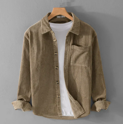 Solan™ | Camicia in velluto a coste